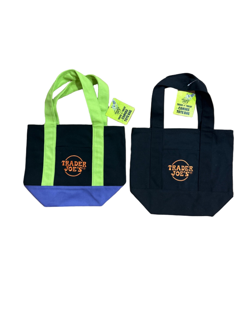 NWT (2) Trader Joe's Mini Tote Bag
